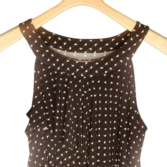 White House | Black Market Floral Tiered Ruffle Midi Dress - Picture 2 of 11